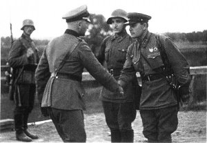 23 сентября 1939 года в Бресте прошел совместный парад вермахта и Красной армии 